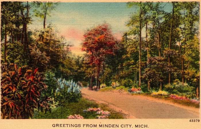 Minden City - Old Postcard